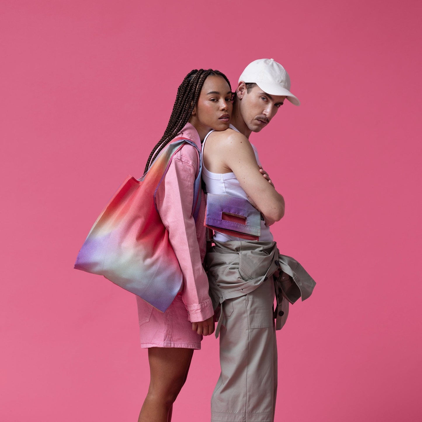 Ultralight & versatile – wear it crossbody, as a tote, or pouch. Stylish, eco-friendly, and perfect for any occasion.