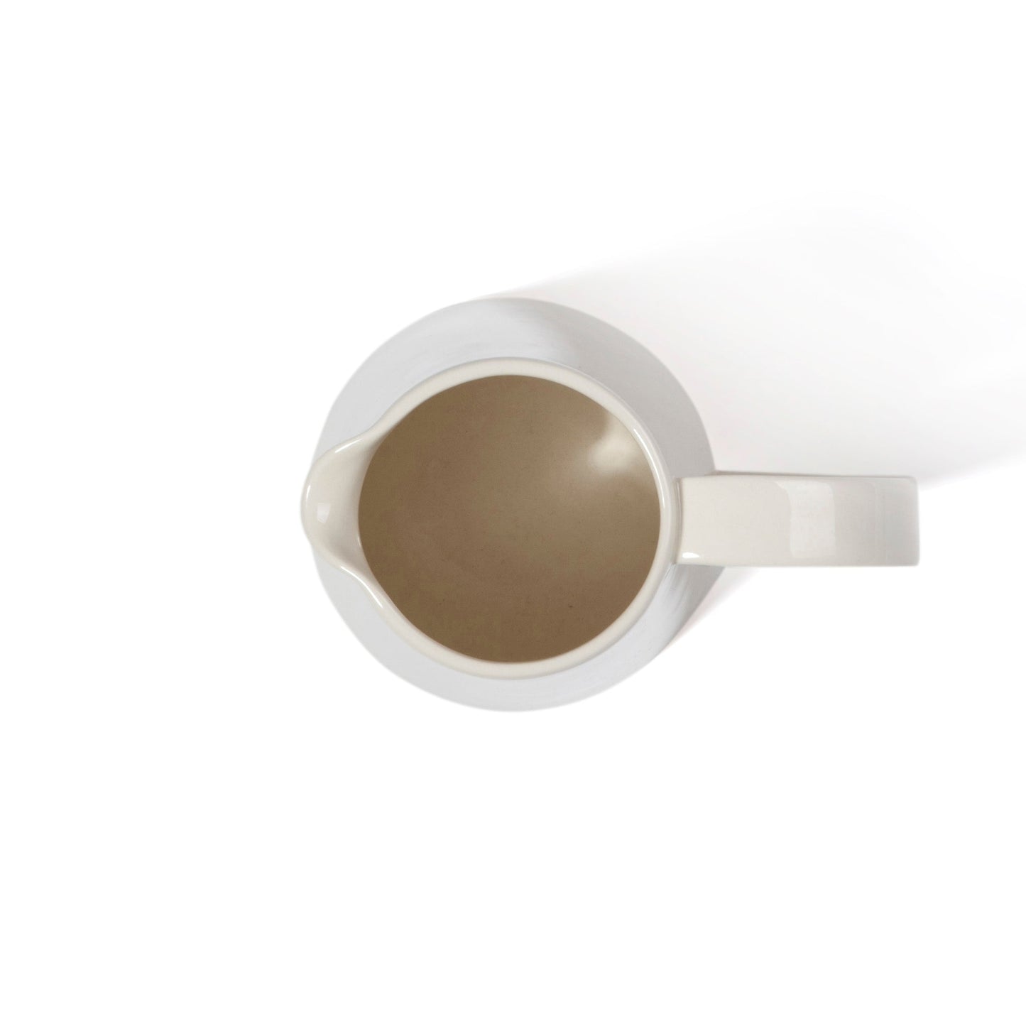 stoneware pitcher by another country - cream