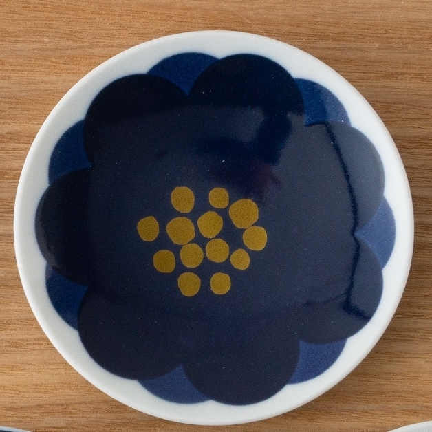 Kihara - Mamezara Botanical Plates - Set of 5