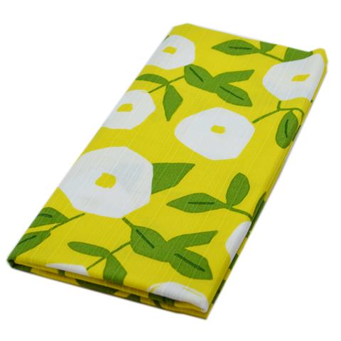 Furoshiki Textiles - Hirugao yellow