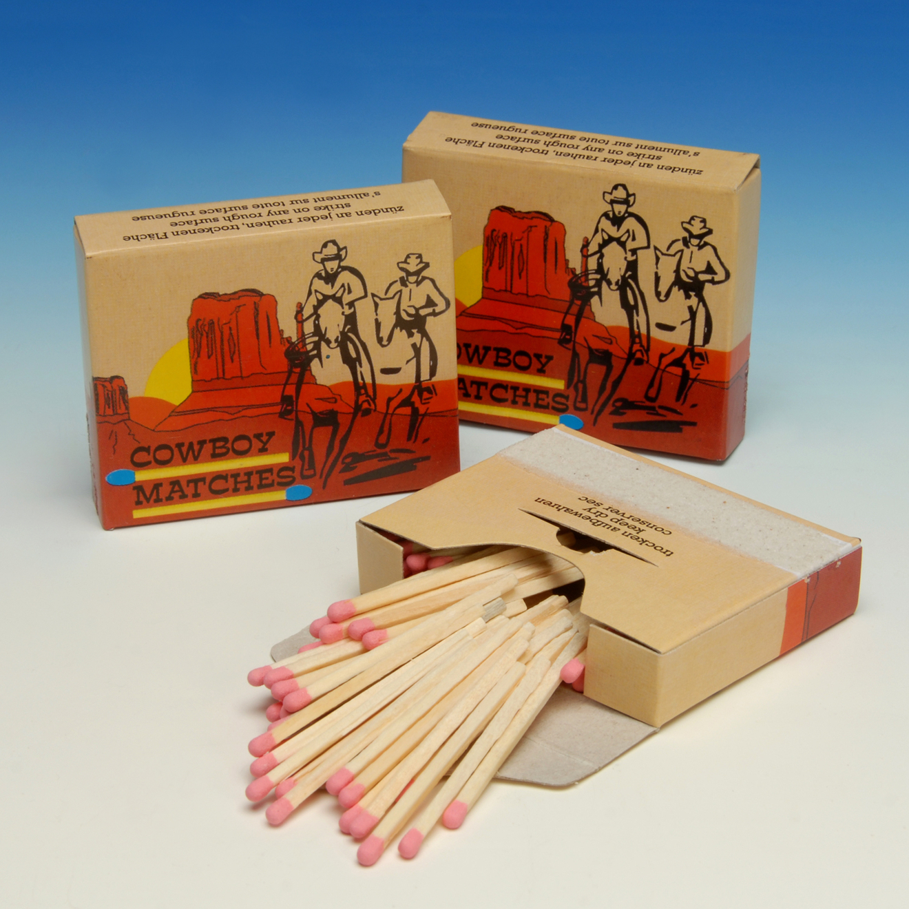 Areaware - Cowboy Überallzünder Streichhölzer