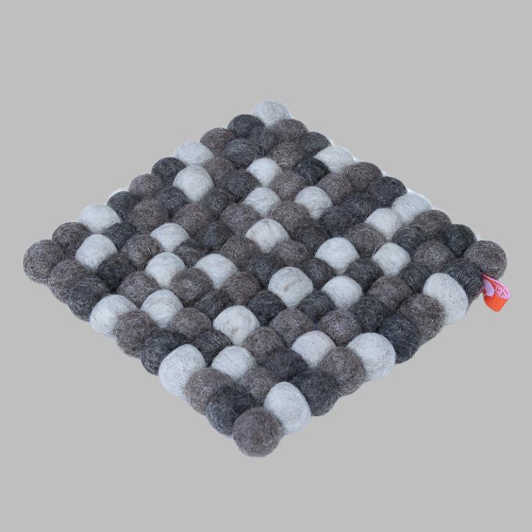 Velt Van Ver felt trivet - made in Nepal