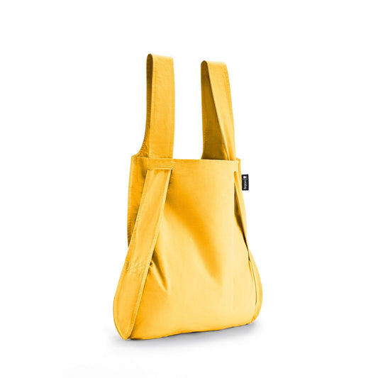 Notabag original golden foldable bag and backpack