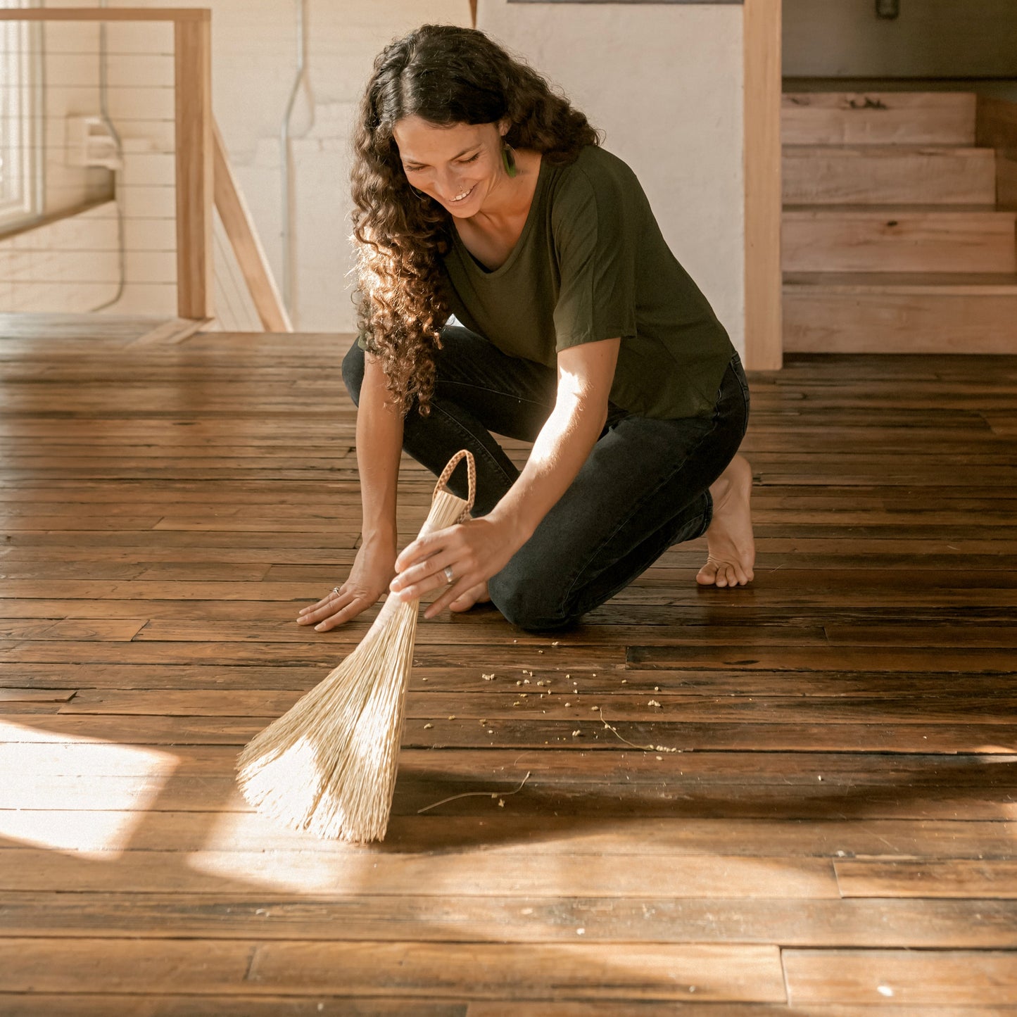 Sunhouse Craft - Balai et pinceaux - Turkey Wing balai à main