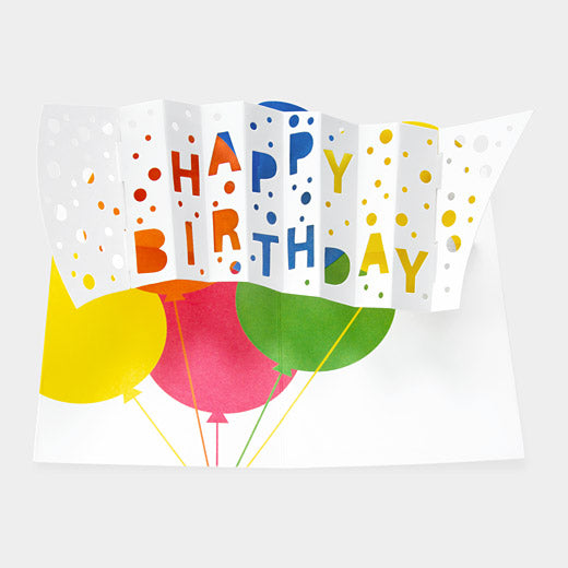 Happy Birthday - pop-up card - Robert Sabuda - MoMA New York