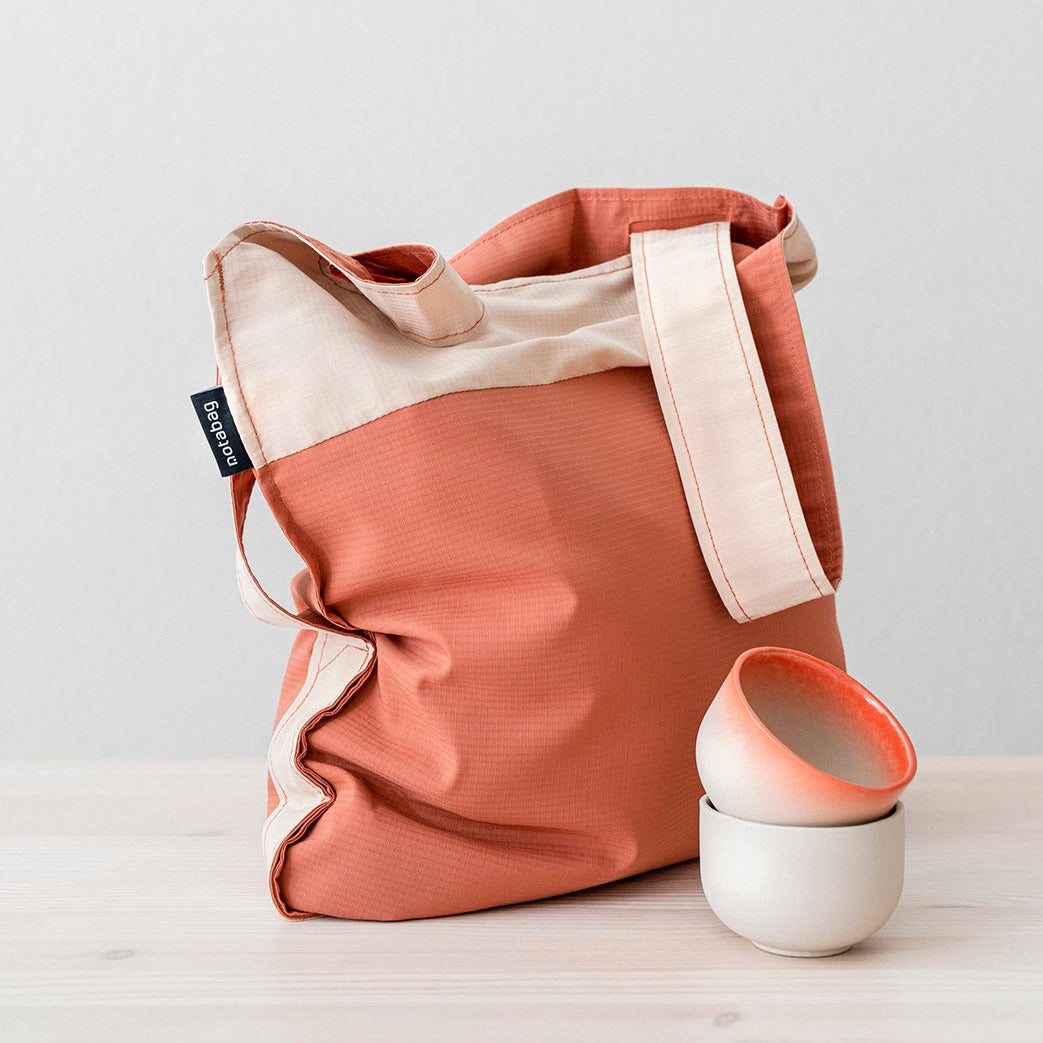 Notabag - Backpack & Handbag - sand terracotta