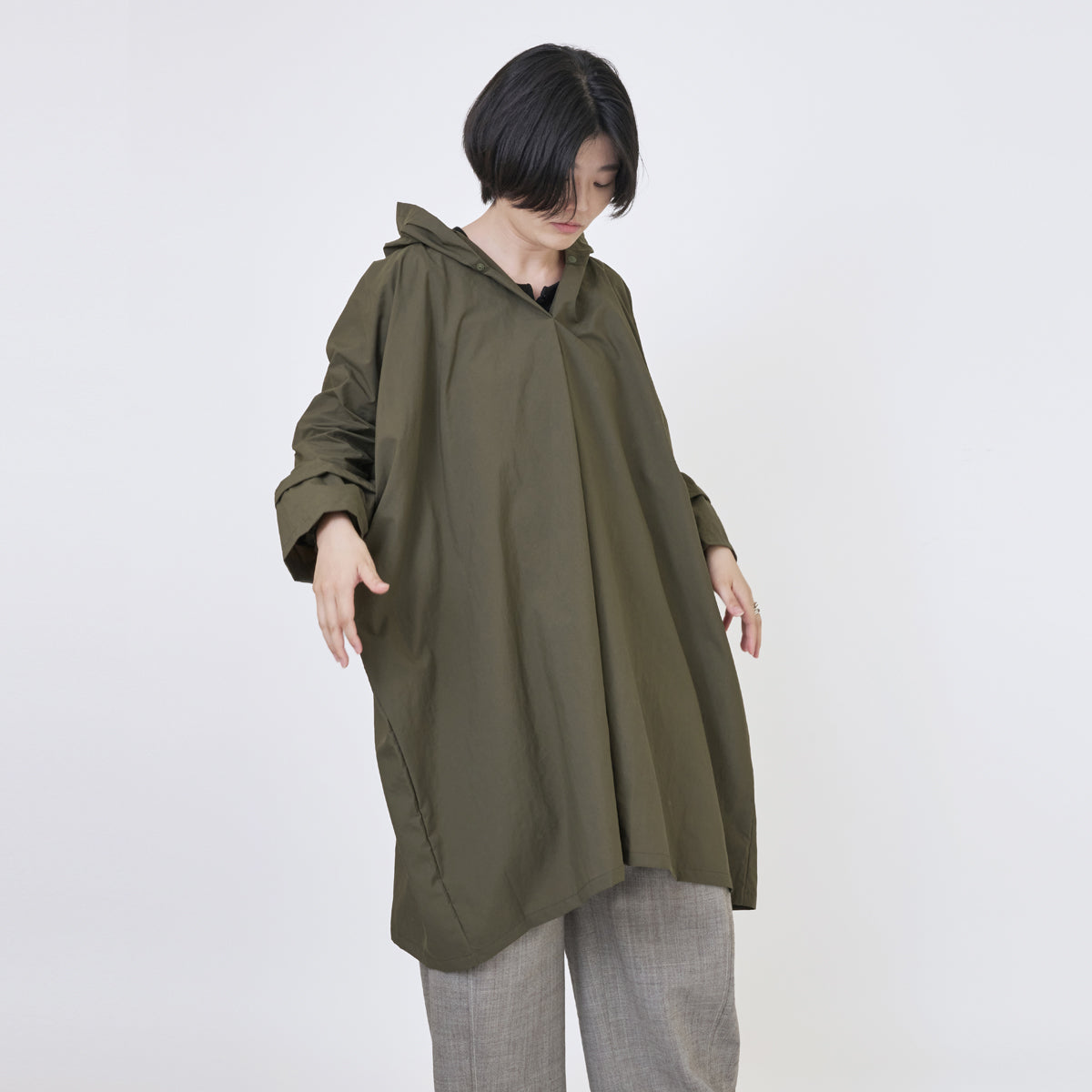 Mate Mono - poncho de pluie ultra léger et déperlant - khaki