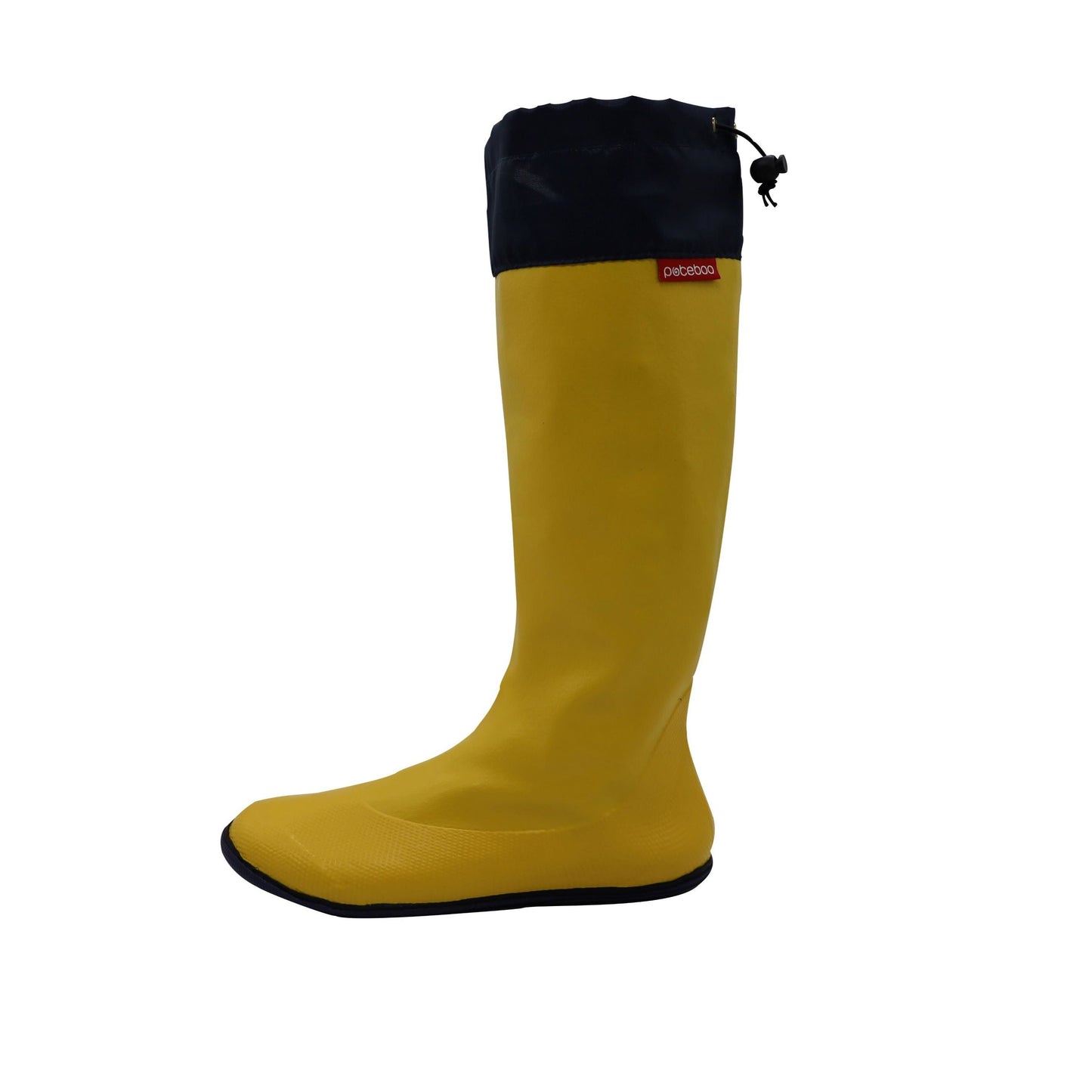 Pokeboo - foldable lightweight rubber boot - yellow 