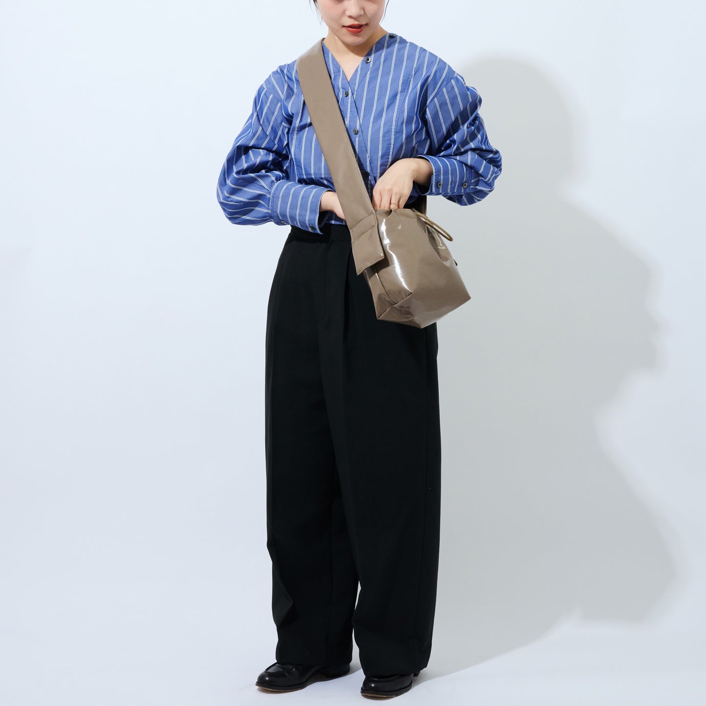 Mate Mono - Sac à bandoulière brillant Tekasho