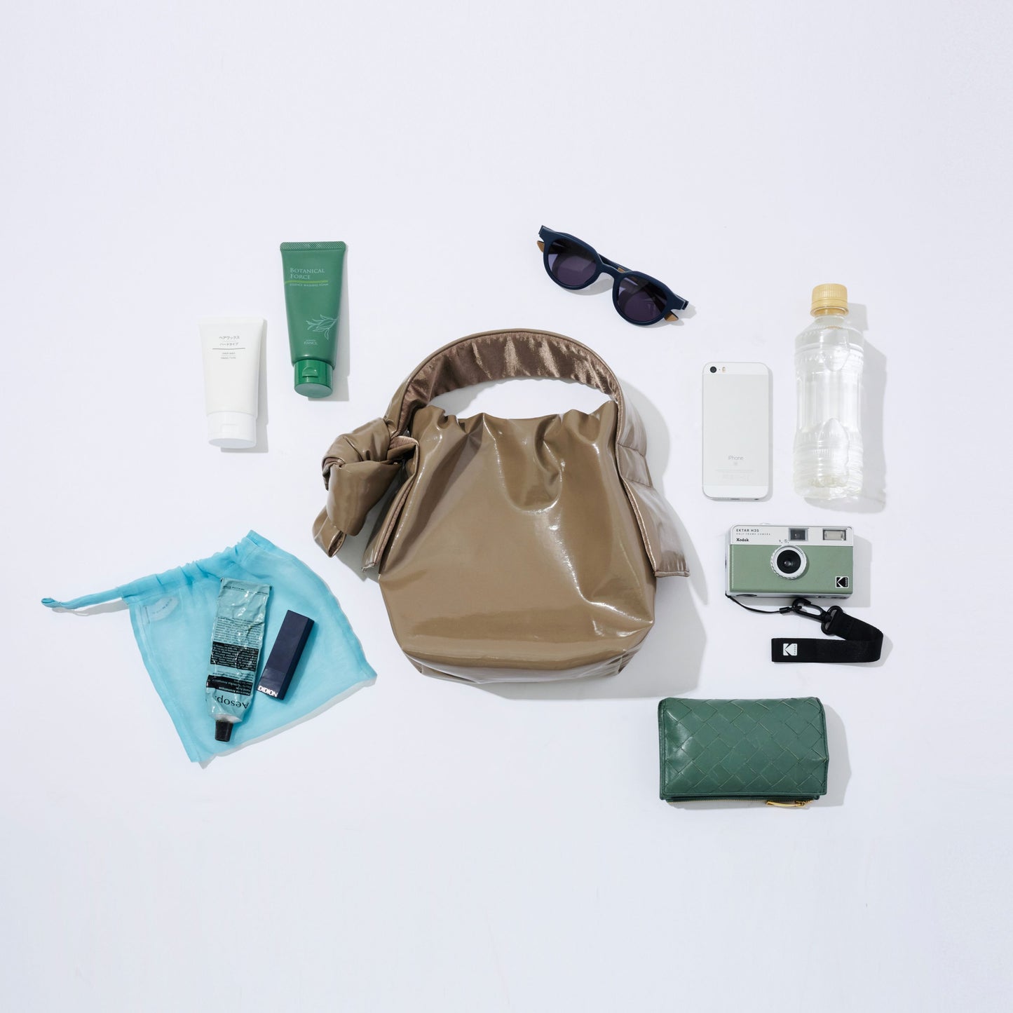 Mate Mono - Sac à bandoulière brillant Tekasho