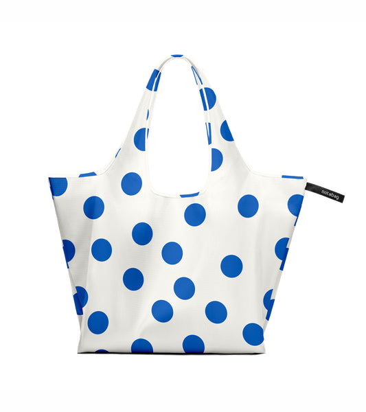 Foldable shopper & tote marine dots from notabag