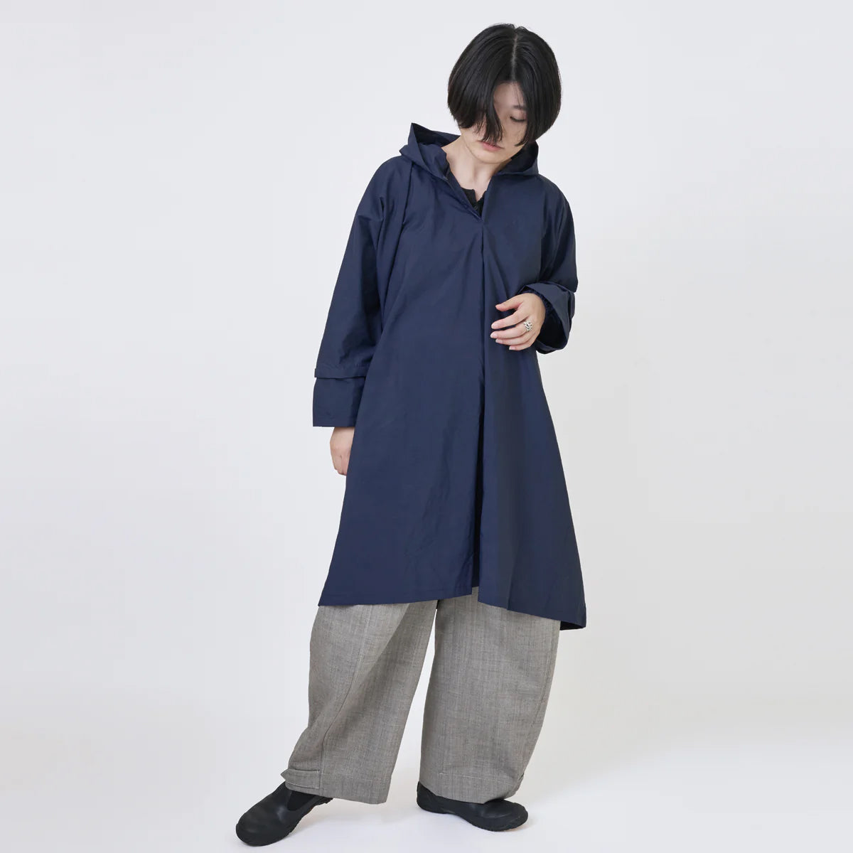 Mate Mono - poncho de pluie ultra léger et déperlant - marin
