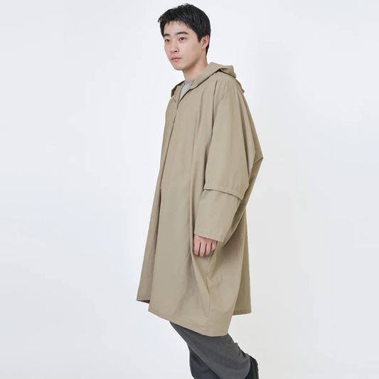 Mate Mono - poncho de pluie ultra léger et déperlant - beige