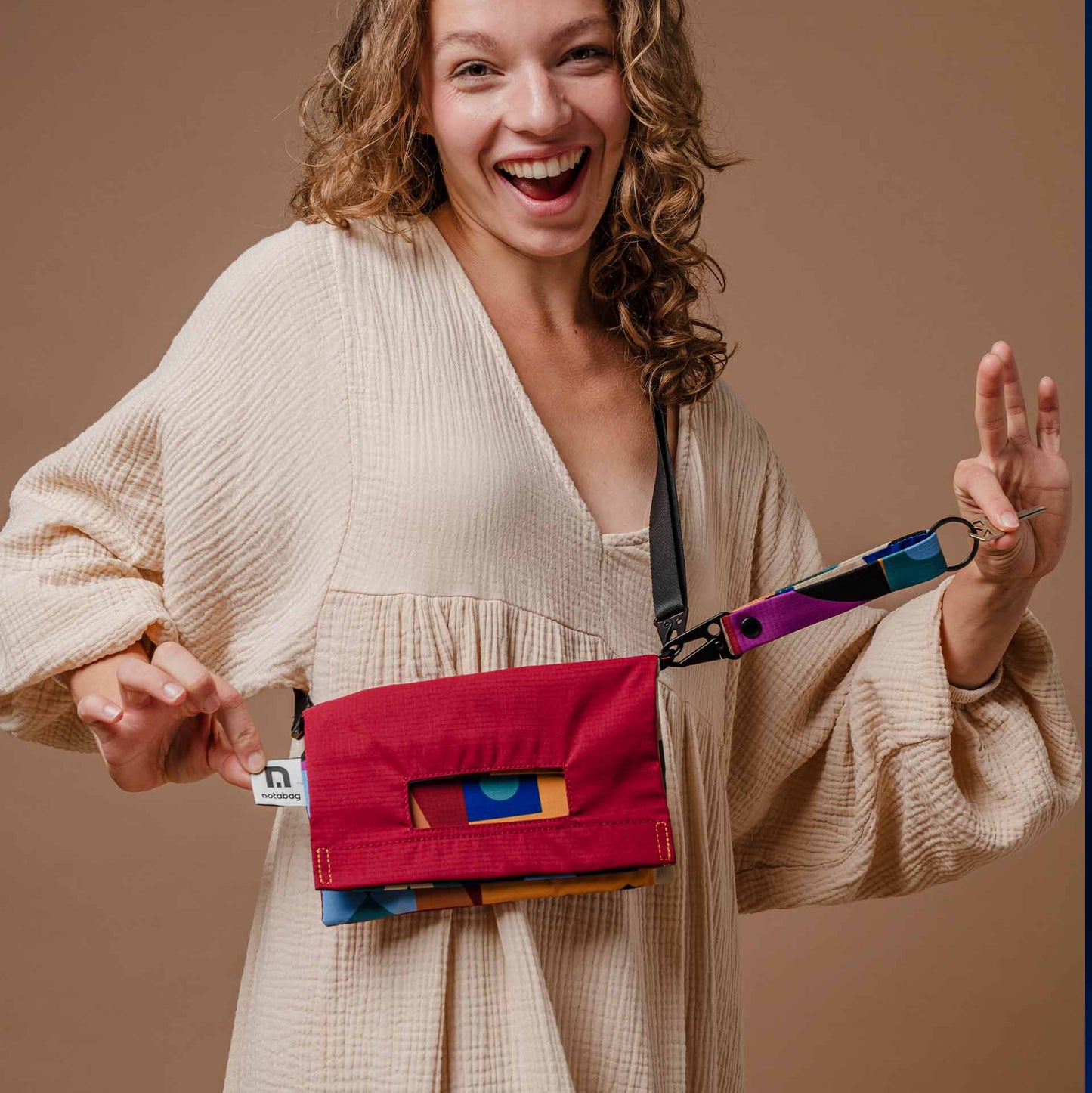 Notabag - Crossbody Light - Edition spéciale - Judit Canela - Roots