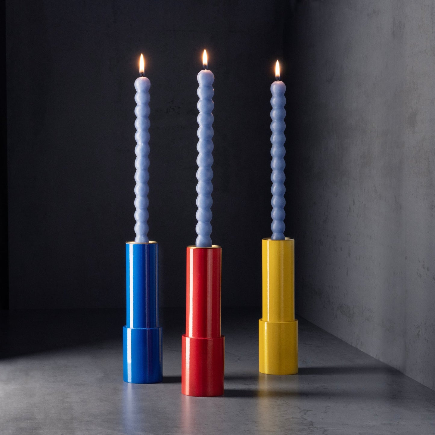 "Bauhaus" candle sticks - designed by Sophie Taeuber Arp