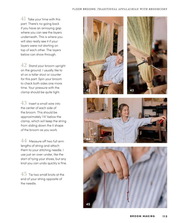 Sunhouse Craft - Cynthia Main - Le balai fait main