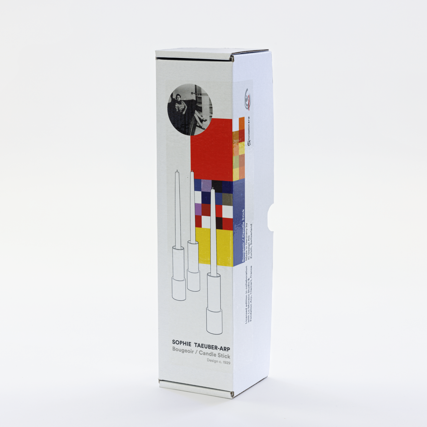 IC Design Classics - Sophie Taeuber-Arp - Kerzenständer Bauhaus