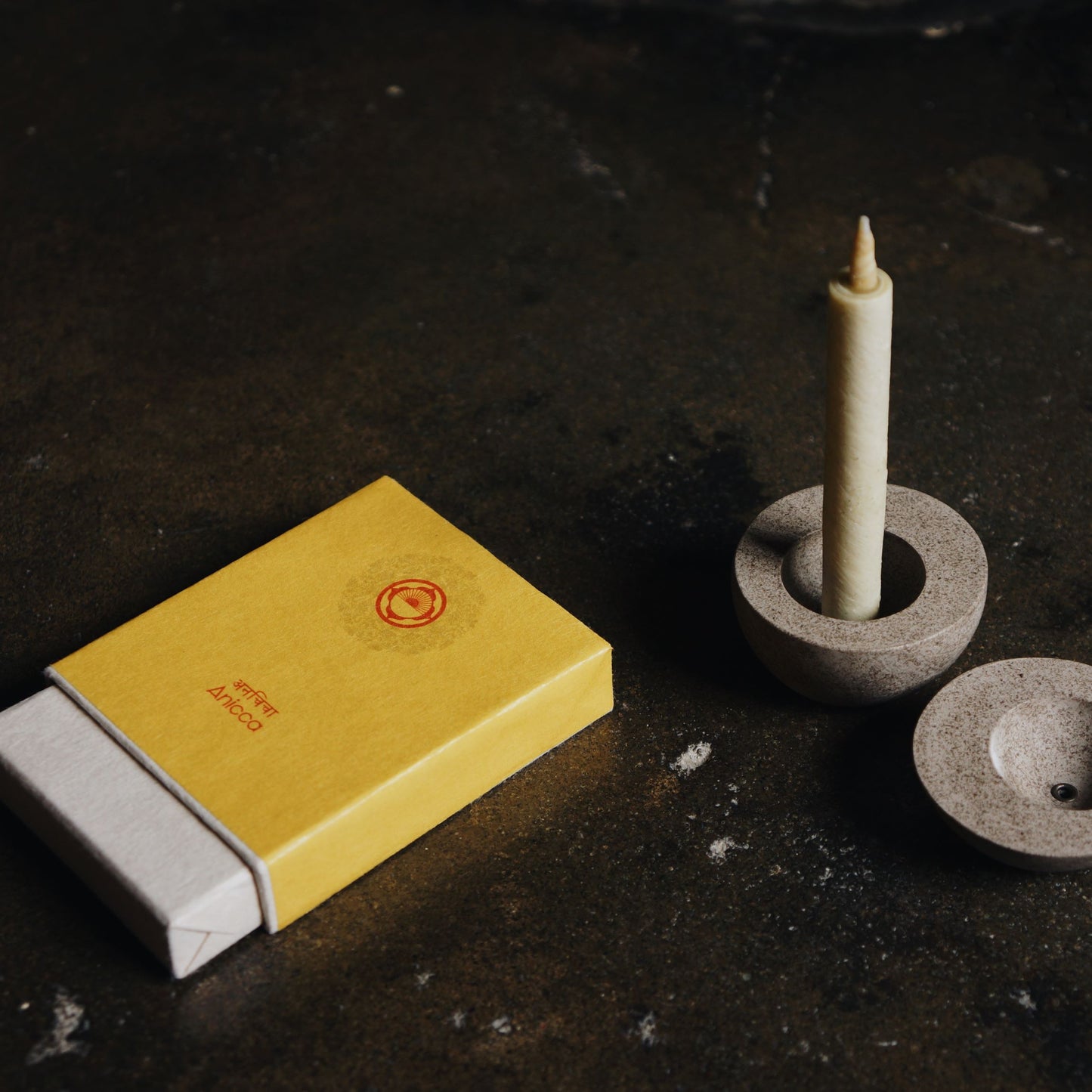 Haze - Set de cinq bougies japonaises traditionnelles - Buddhist Tranquility