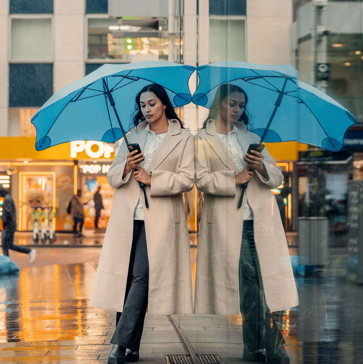blunt umbrella - a fashion accessory, that is reliable and boosts an outfit for a chic and understated style - high-performance and repairable too.