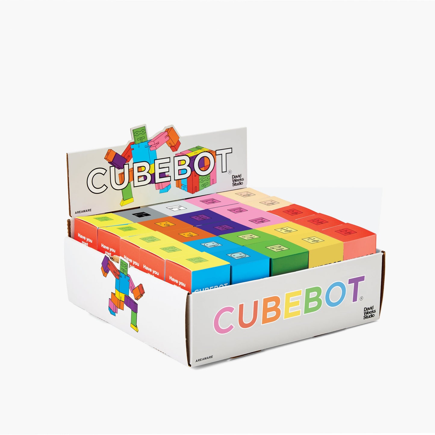 Areaware - David Weeks - Cubebot micro - display