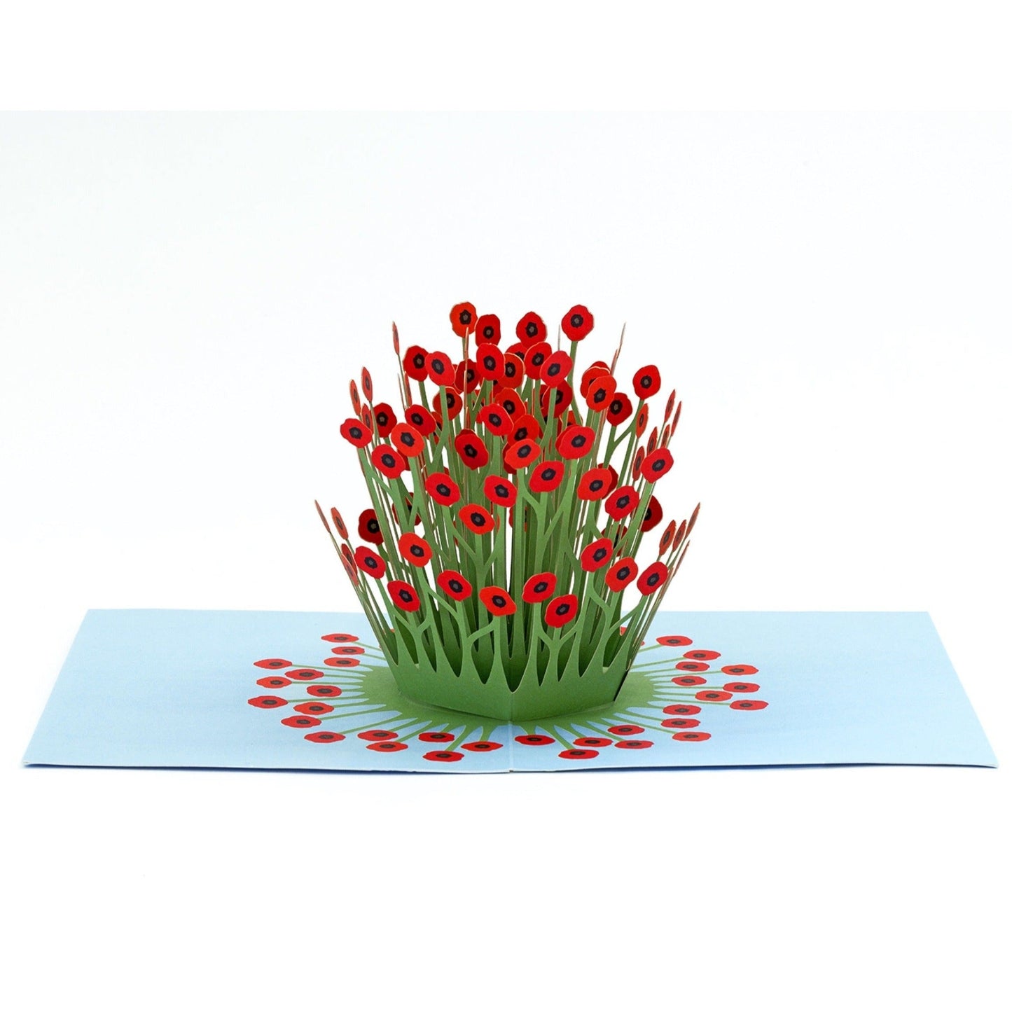 IC Design pop-up cards - Blooming Poppies