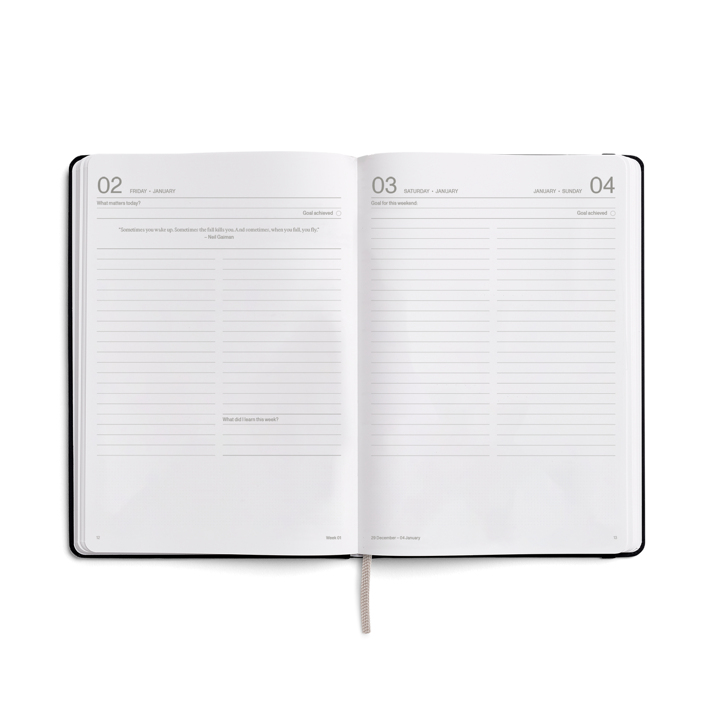 Karst - Steinpapier - 2026 Tagesplaner Set à 2 Bänden