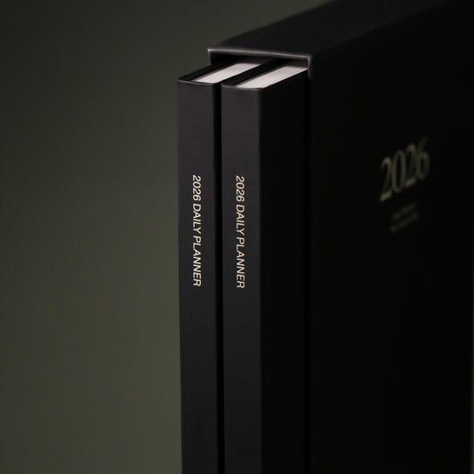 Karst - Steinpapier - 2026 Tagesplaner Set à 2 Bänden