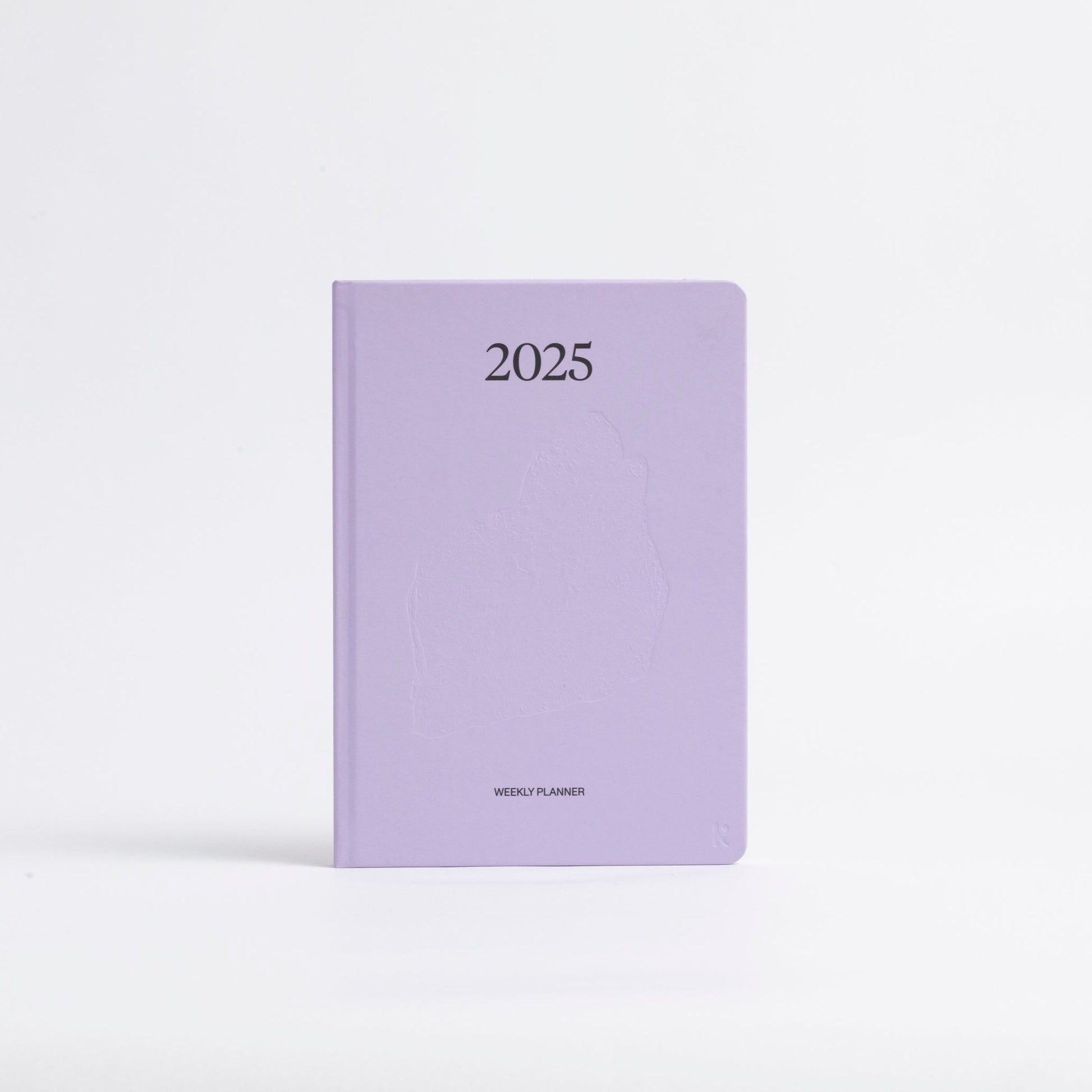 2025 weekly planner - lilac - made of recycled stone paper - karst