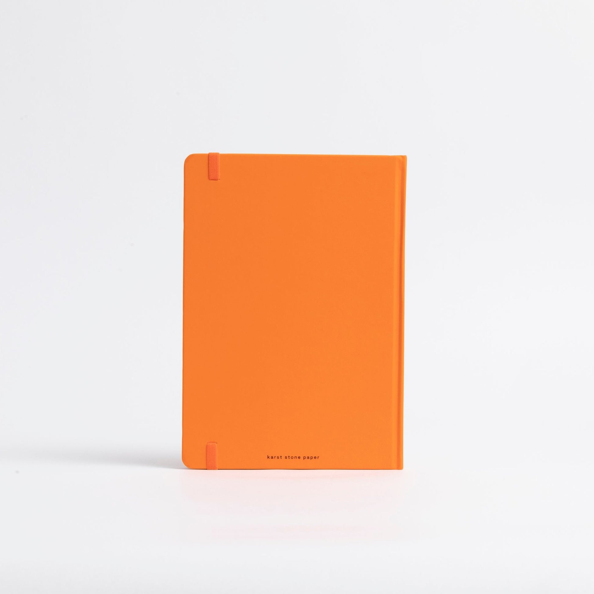 2025 weekly planner - orange - made of recycled stone paper - karst