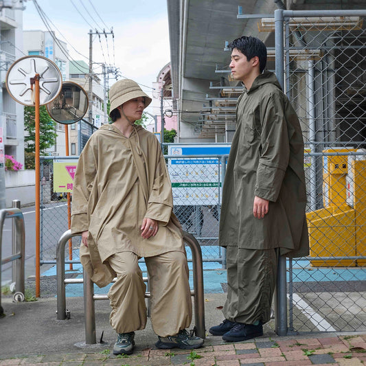Mate Mono - poncho de pluie ultra léger et déperlant - khaki