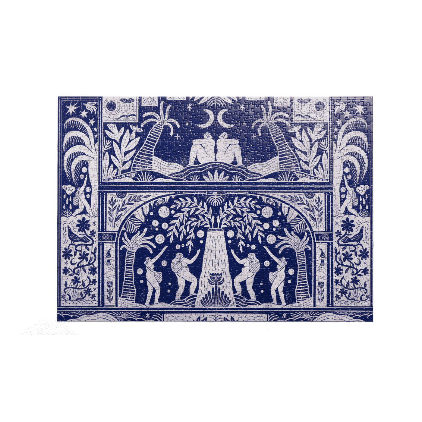 Mark Conlan’s whimsical puzzle design captures harmony and mindful exploration