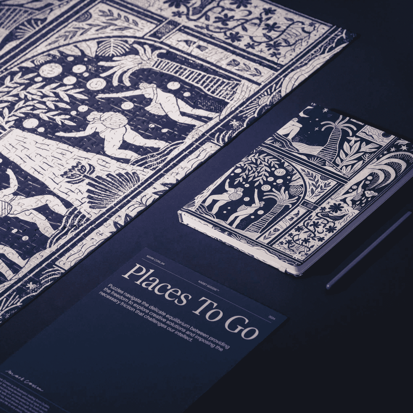 Karst - Puzzle de 1000 pièces - Mark Conlan - Places To Go