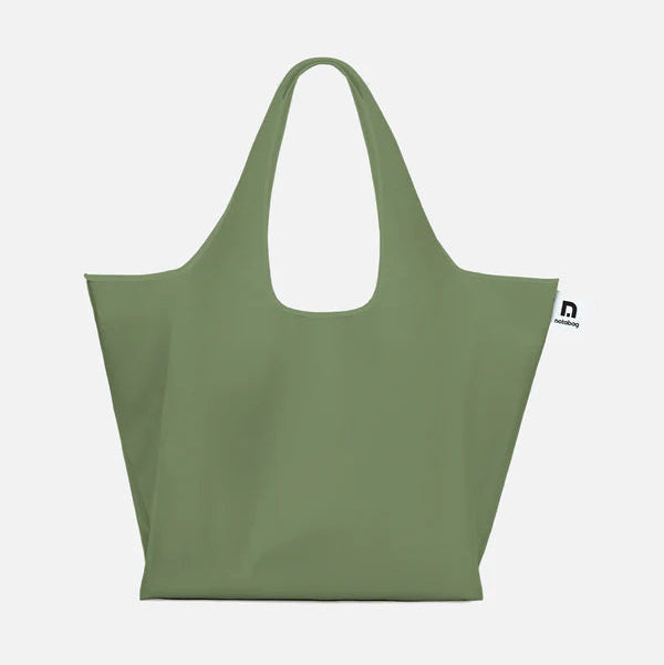 the foldable shopping tote from notabag - new colour available - olive