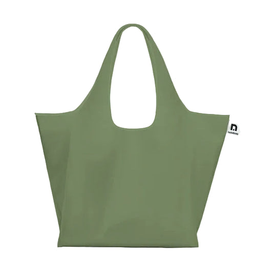 the foldable shopping tote from notabag - new colour - olive