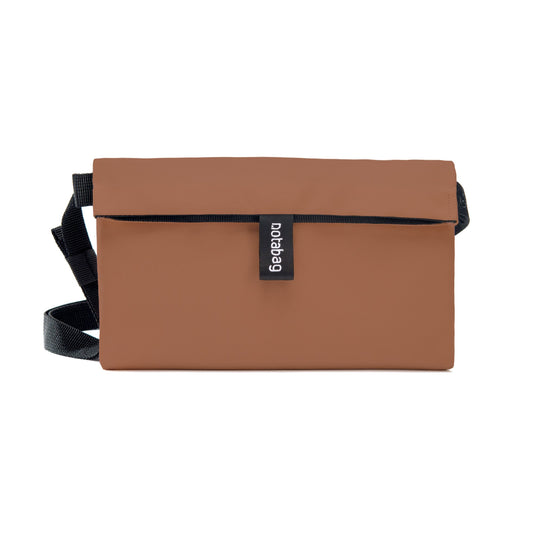 crossbody bag - copper - urban - design - foldable shoulder bag