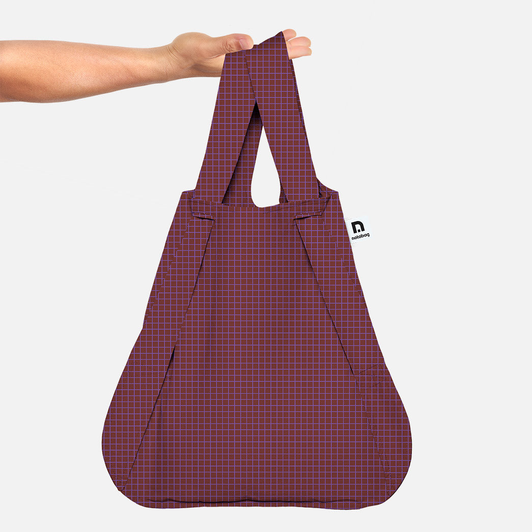 Notabag - Rucksack & Handtasche - Plum Please