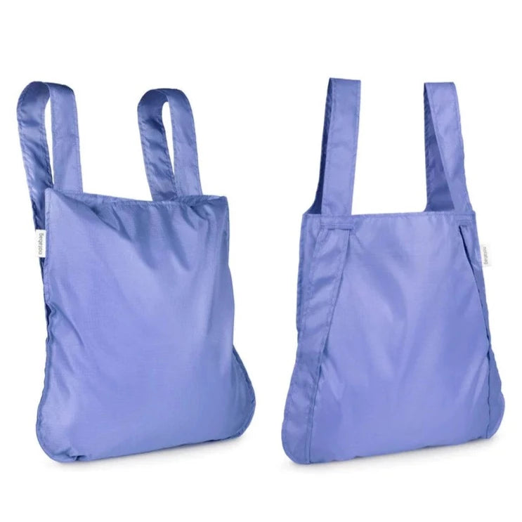 Notabag - Sac à dos et sac à main - Collection recyclée - Bleuet