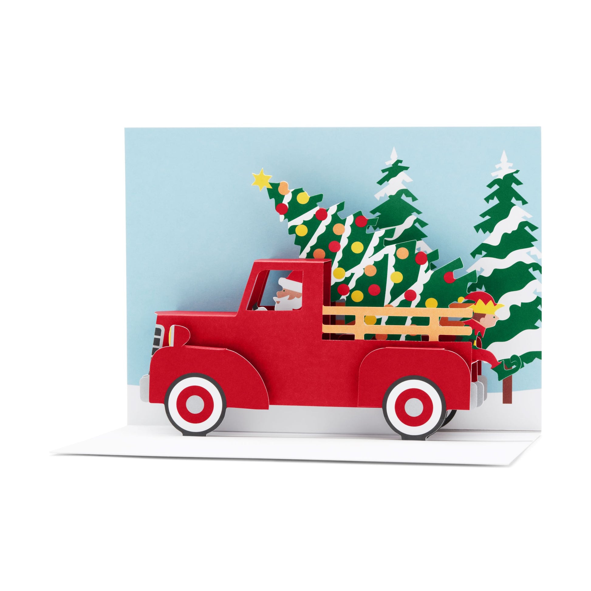 Dominique Ehrhard - Christmas Card - Santa's Truck