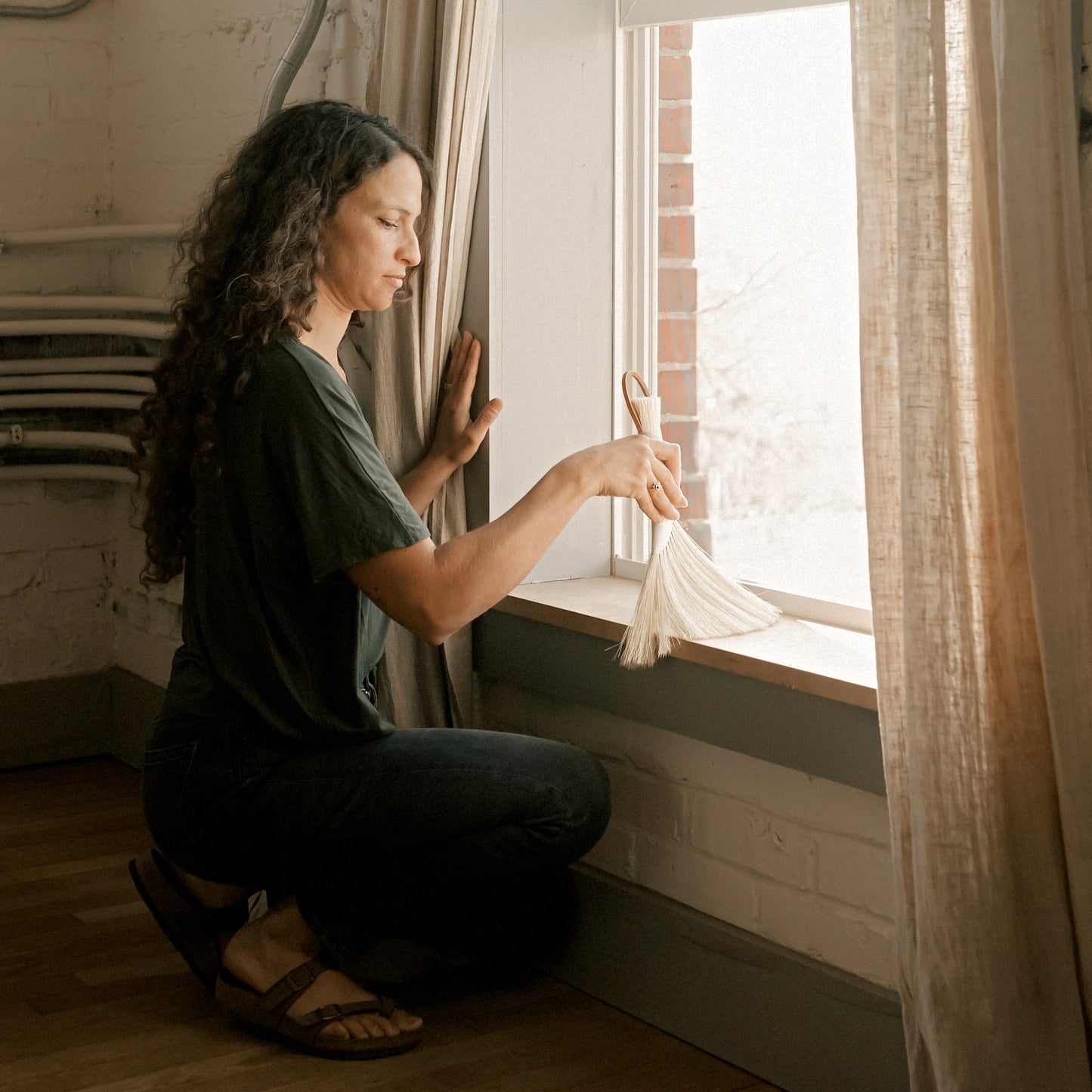 Sunhouse Craft - Balai et pinceaux - Tampico Wing balai à main