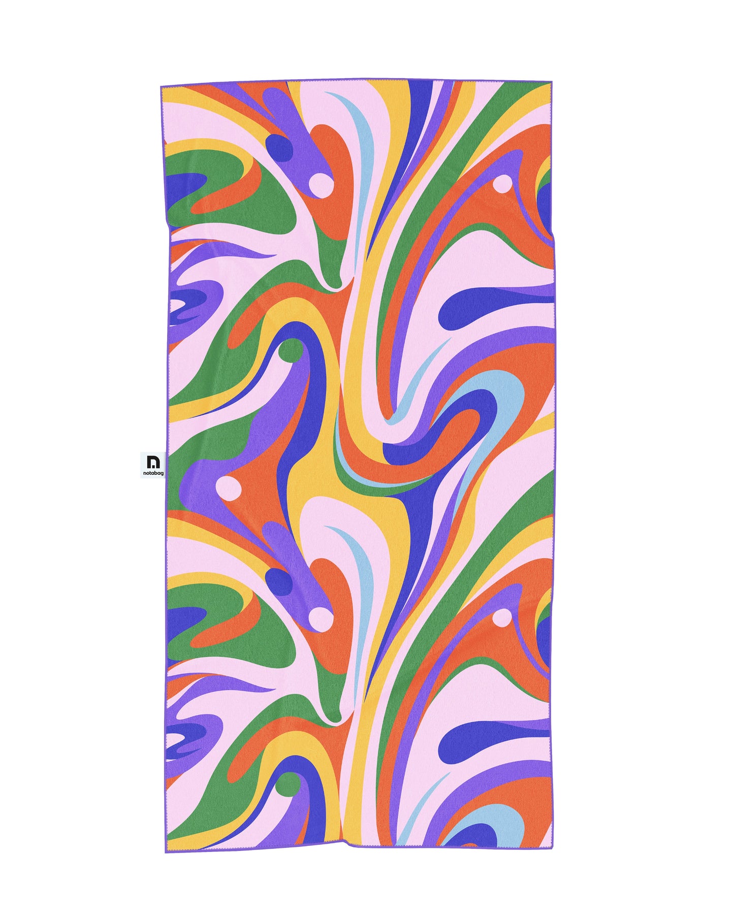 Notabag - Ultraleichtes Badetuch Special Edition - Flow