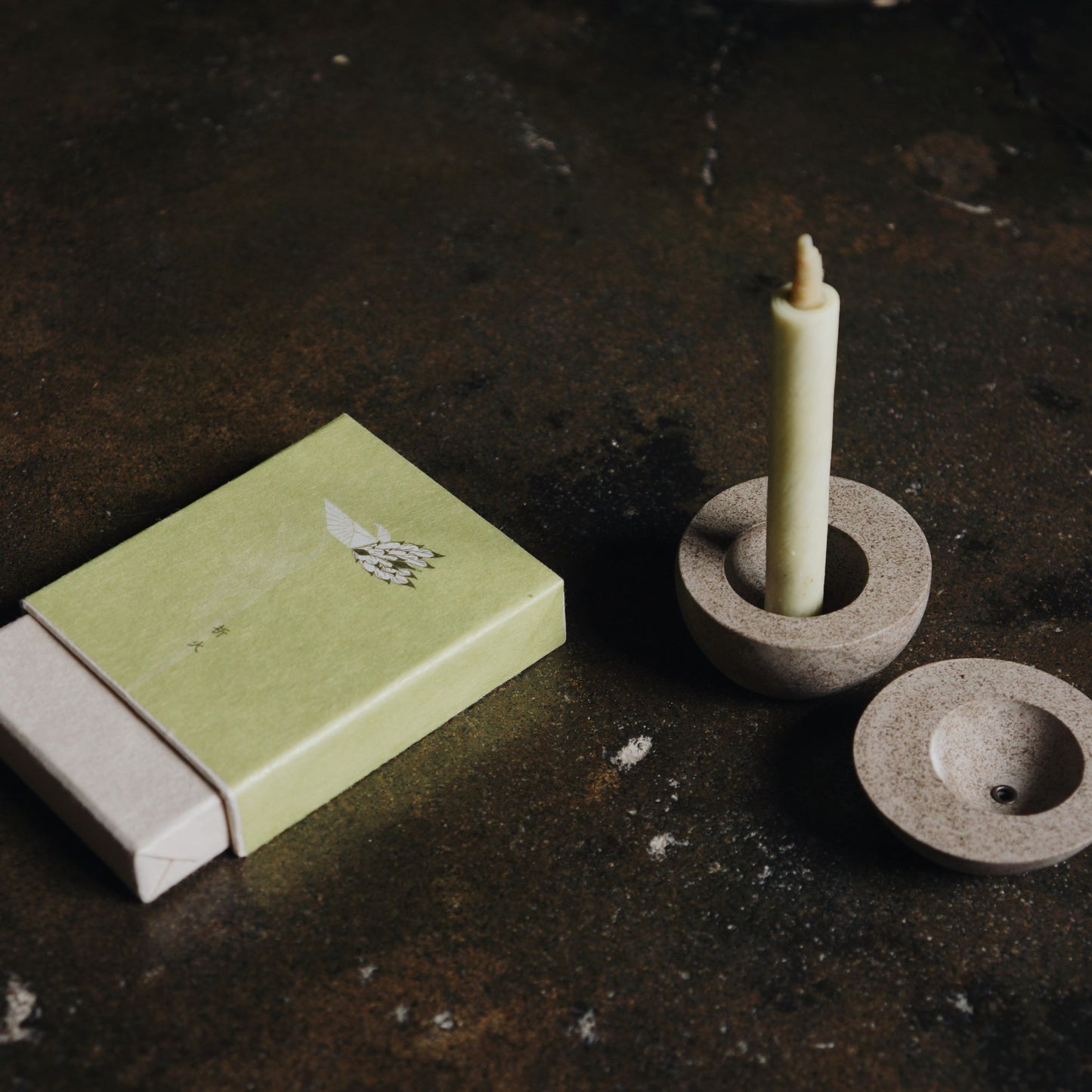 Haze - Set de cinq bougies japonaises traditionnelles - Amerind Purification