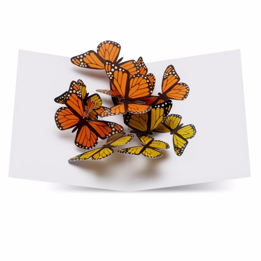 Cartes pop-up IC Design - Beautiful Butterflies