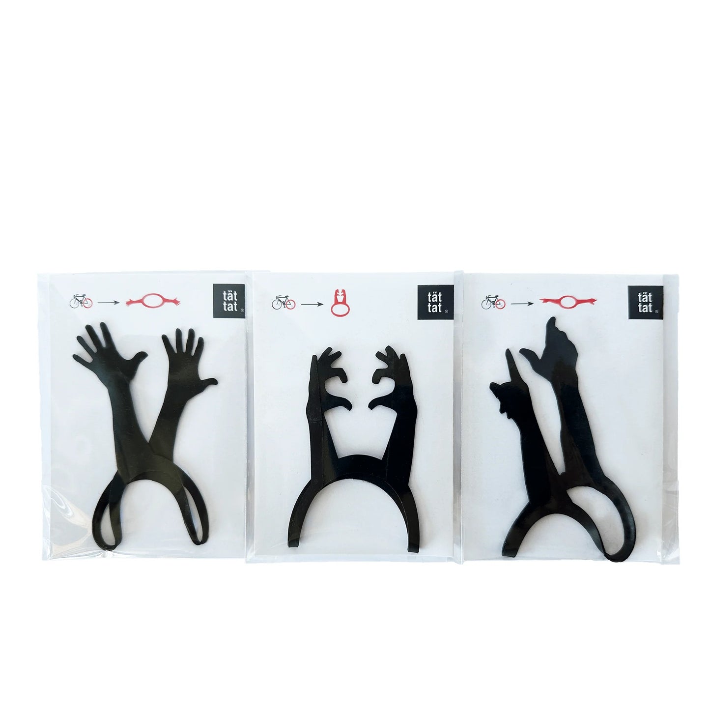 Household rubber bands in fun shapes - socially made in Switzerland - fun and functional - different hand shapes to choose from - great gift idea