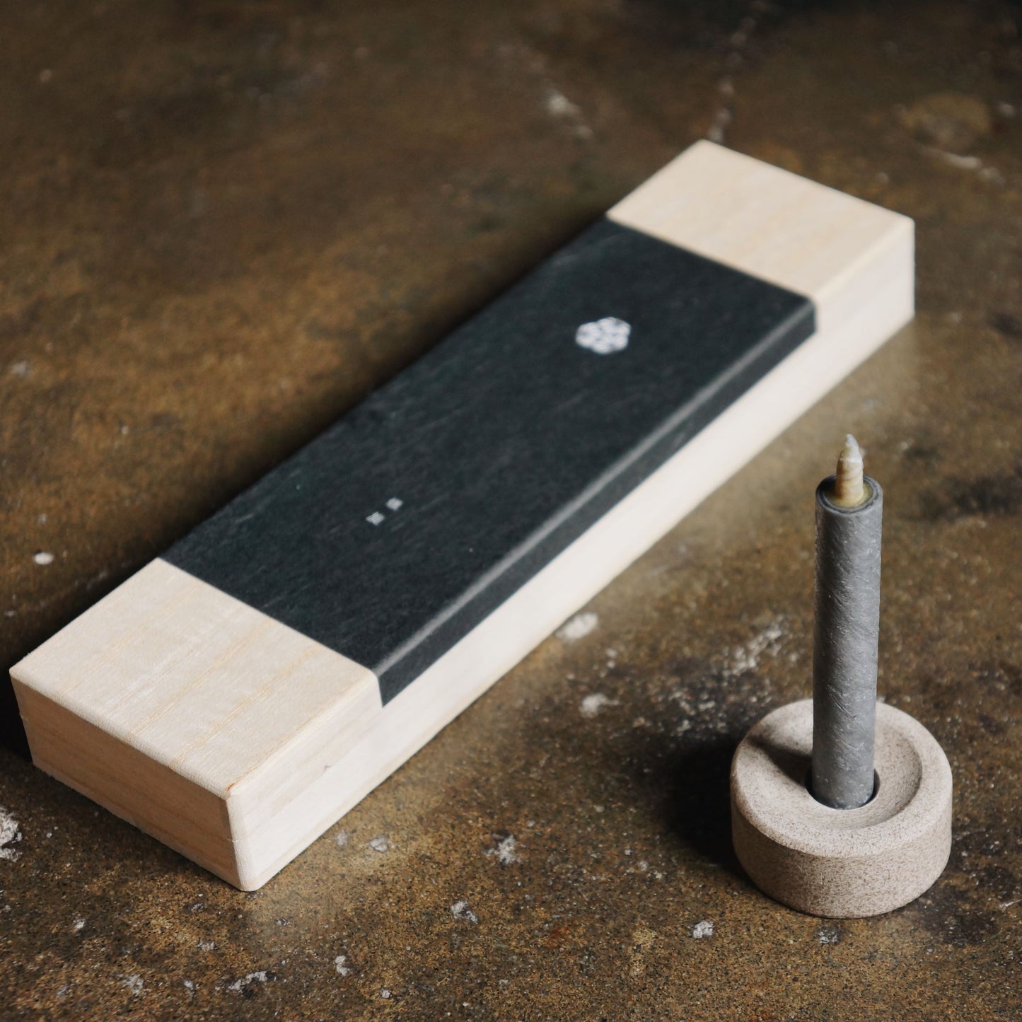 Haze - Set de quatre bougies japonaises traditionnelles - boîte en bois cadeau - Shinto Harmony