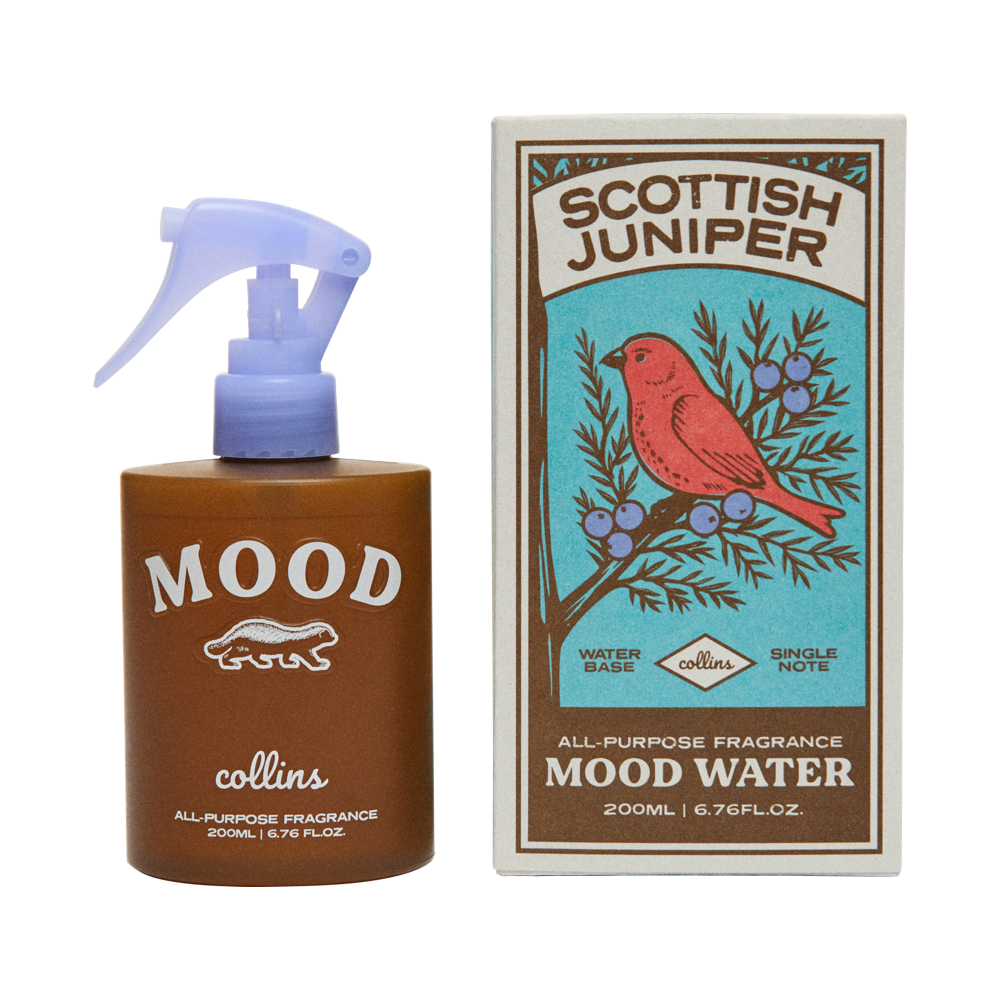 Collins Mood Water - scottish juniper - fragrance - room spray