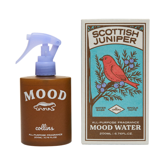 Collins Mood Water - scottish juniper - fragrance - room spray