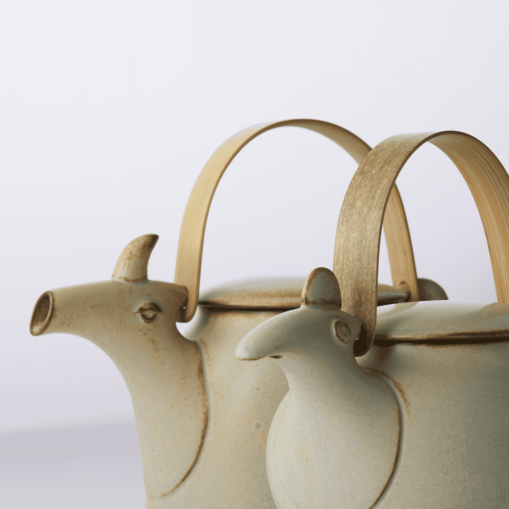 Ceramic Japan - Teapot "Tori" (chicken)