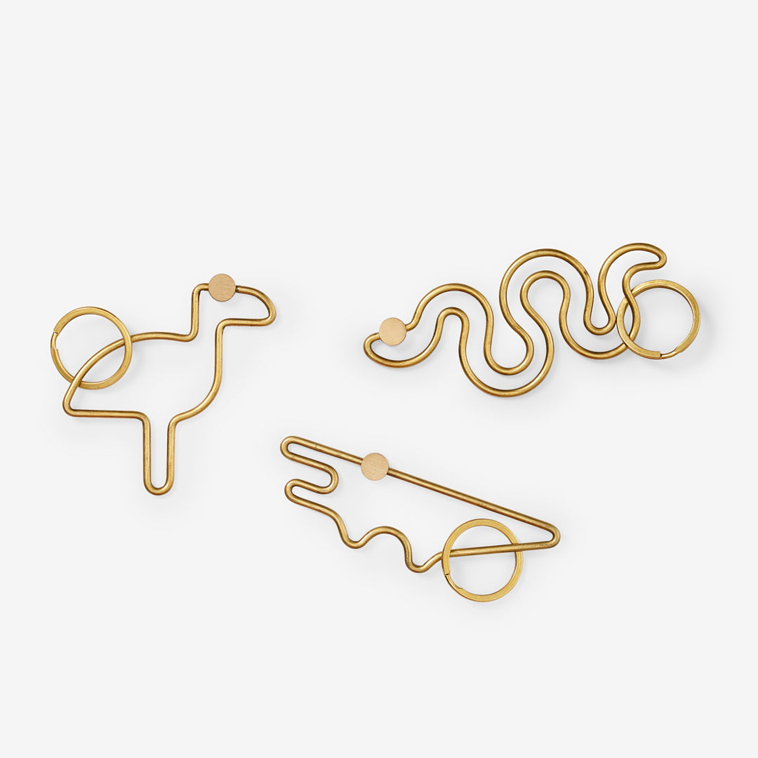 animal key ring by Karl Zahn