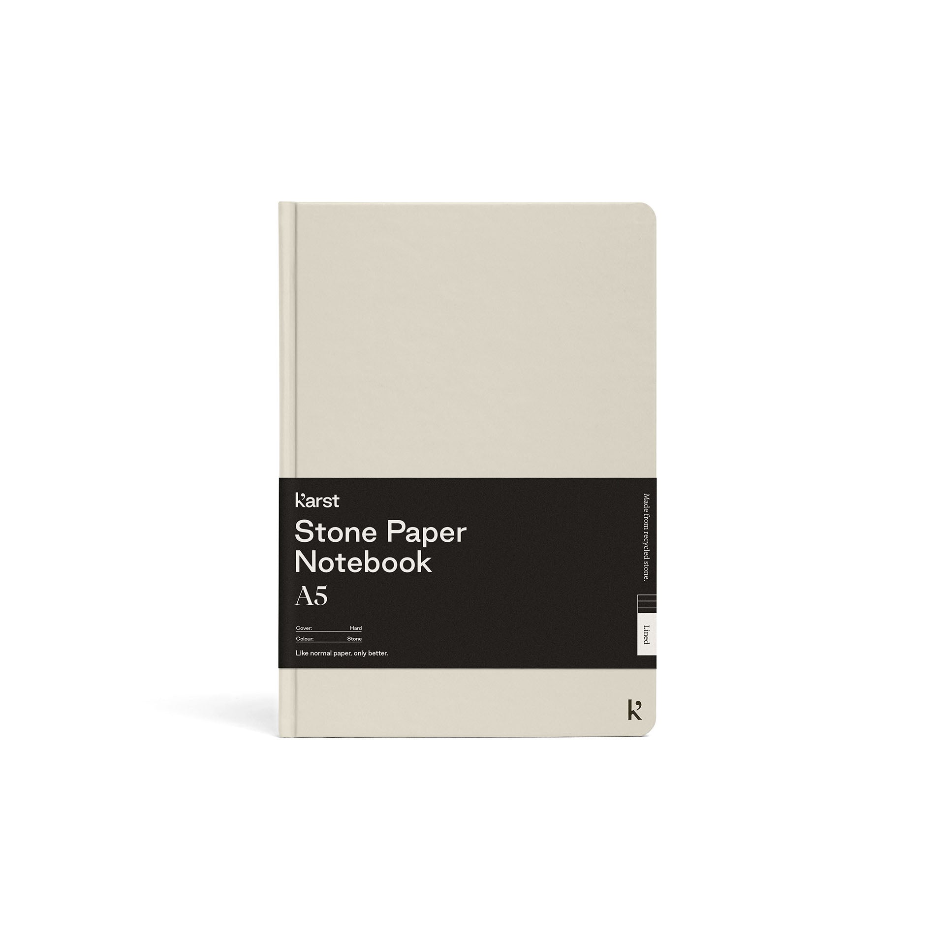 Stone Paper Hardcover Notebook A5