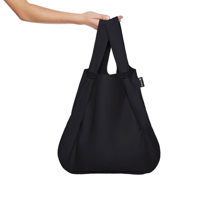 Notabag - Faltbare Rucksacktasche - schwarz